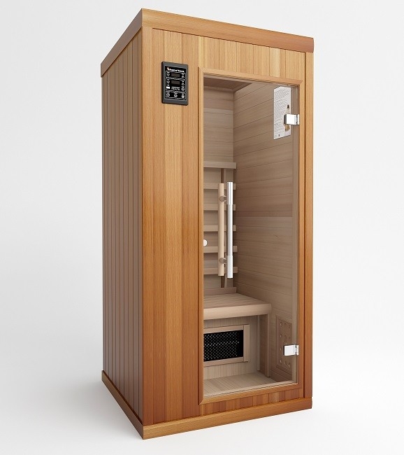 grafiek toenemen hooi Infrarood sauna full spectrum 1-persoons Promo | SuperSauna ®